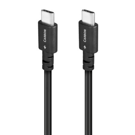 สาย USB AUDIOQUEST : USB-CARBON (C TO C) (0.75M)_0